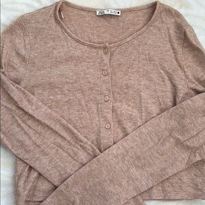 Zara long sleeve button shirt